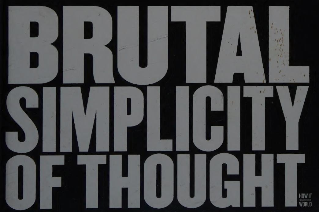 Cover of Brutal Simplicity of Thought