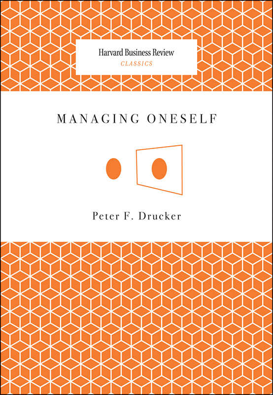 Cover of Managing Oneself