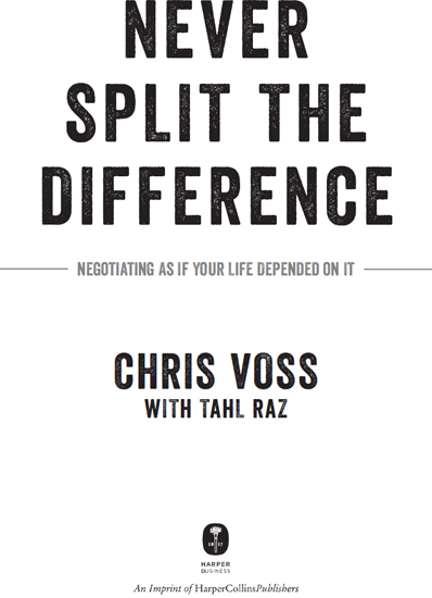 Cover of Never Split the Difference