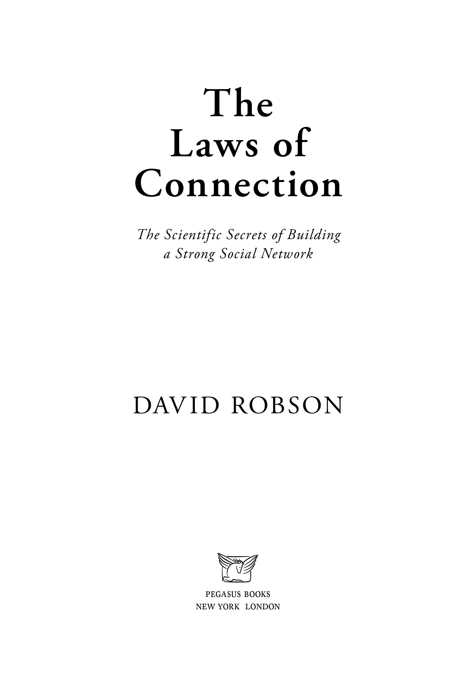 Cover of The Laws of Connection
