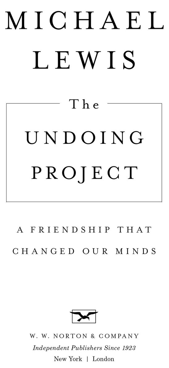 Cover of The Undoing Project