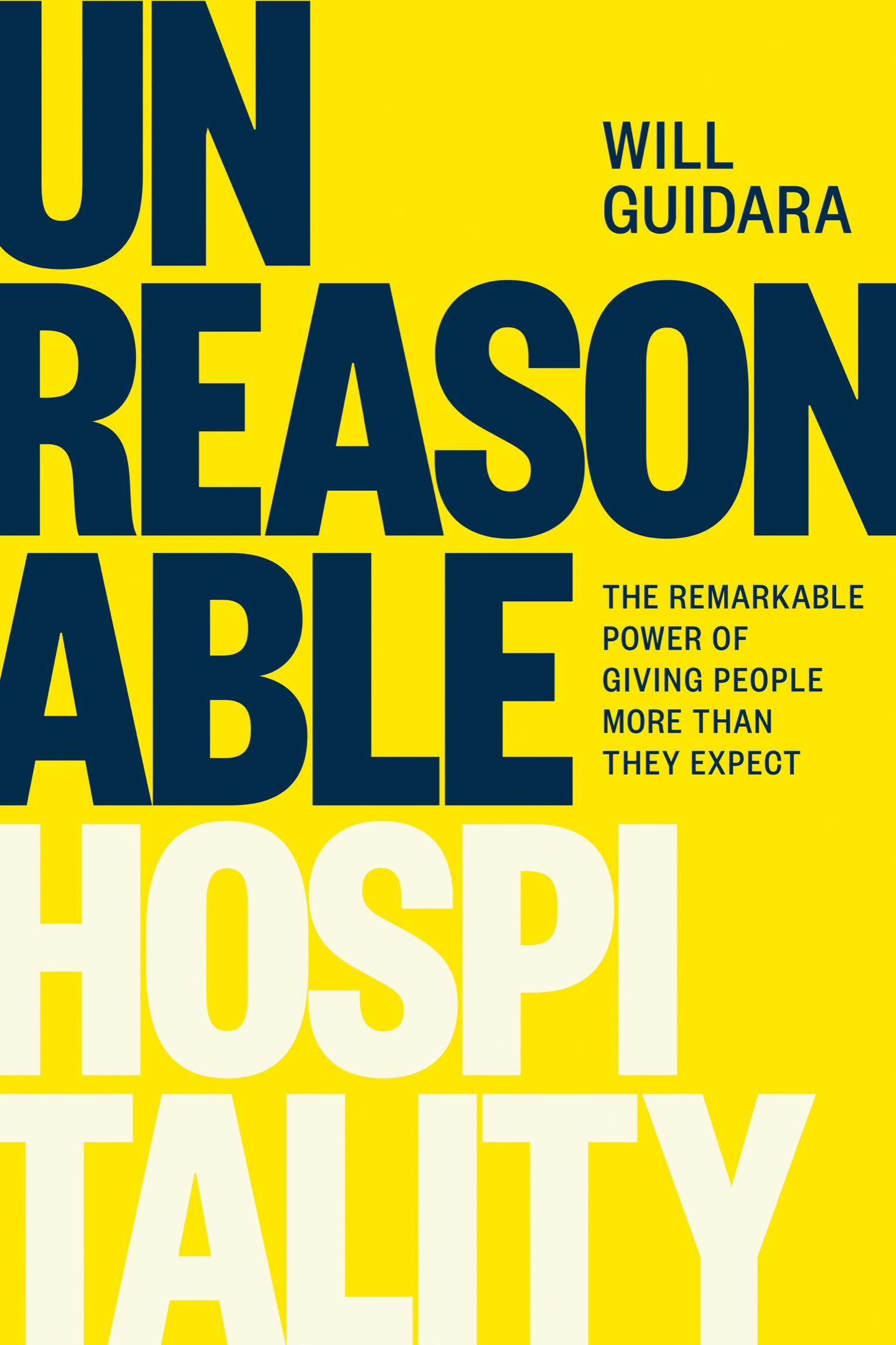 Cover of Unreasonable Hospitality